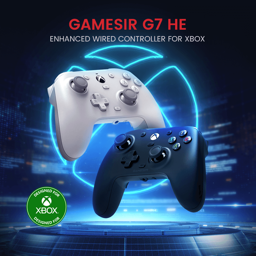 จอยเกม GAMESIR G7 HE - ELITE WHITE